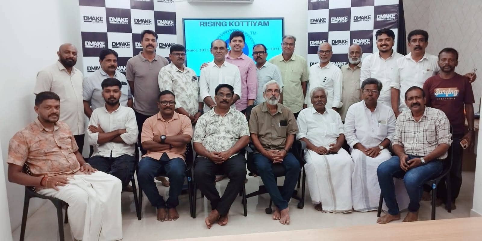 Rising Kottiyam volunteers at work